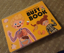 Human Body Anatomy Book For Toddlers 4-8 Yrs Preshool Sensory Toy Christmas Gift