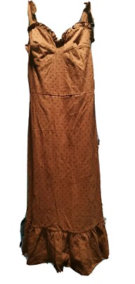 Only Mille retro Jersey Midi Dress Sz M Orig.$49
