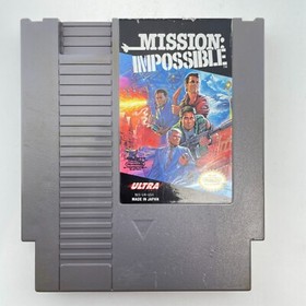 NES Mission Impossible CARTRIDGE ONLY TESTED