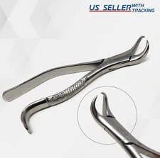 DENTAL TOOTH EXTRACTING FORCEPS #16 COW HORN LOWER MOLAR(GERMAN STAINLESS STEEL)