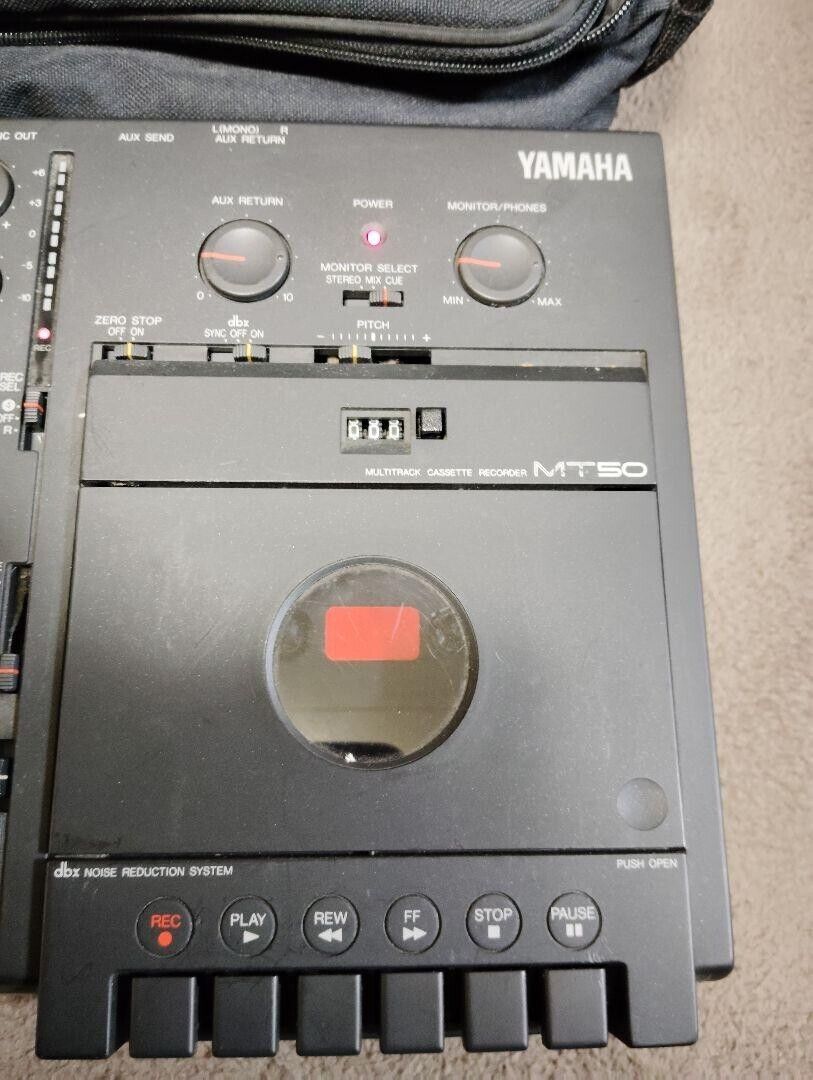 Yamaha MT50 Multitrack Cassette Recorder with AC adapter Bag Yamaha MT50 Multitrack Cassette Recorder with AC adapter Bag