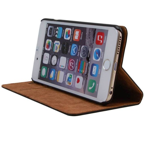 Luxury Leder Schutzhülle für Samsung S6 S7/iPhone 6 6s 7 Handy Case Tasche Cover - Picture 7 of 10