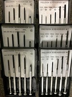 3X 11Er Set Mini Schraubendreher Schraubenzieher Kreuz Feinmechanik Uhrmacher