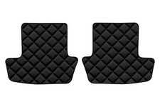 AUTOS Kunstleder Fußmatten - rückseite für PORSCHE 911 992 01.19- Coupe SCHWARZ