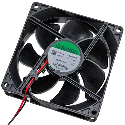 Lüfter 12V DC 1,68W 92x92x25mm 87,5m³/h 3000U/Min 87,5m³/h Sunon EF92251S11000UA