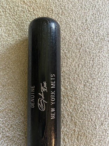 NY METS LOUISVILLE SLUGGER LANCE JOHNSON PIZZA HUT COLLECTIBLE 30" BASEBALL BAT - Picture 3 of 7
