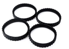 4 Pack R0526100 Track Pool Cleaner Wheel Tire For Zodiac Baracuda MX8 / MX6