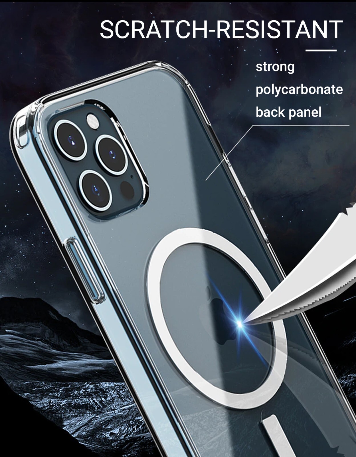 Magnetic Clear Case For Apple iPhone 14 13 12 11 Pro Max Plus Mini Shockproof - Picture 6 of 28