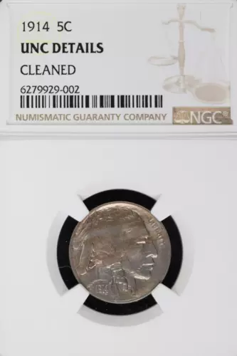 1914 Buffalo Nickel NGC Uncirculated Details *DoubleJCoins* 9009-67