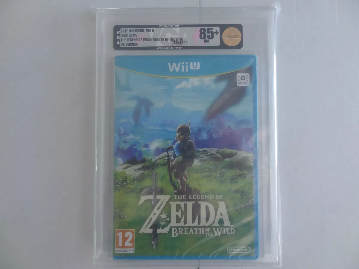 The Legend of ZELDA: Breath of the Wild Nintendo WII U UK PAL VGA 85+ NM+  SEALED