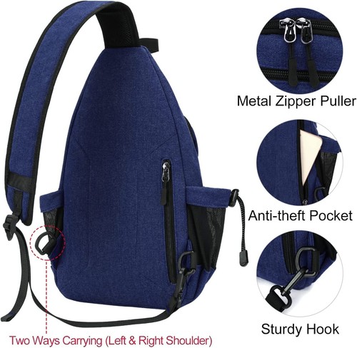MOSISO Mochila Bandolera Senderismo Mochila Bolso de Hombro para Niña Mujeres Hombres - Imagen 27 de 90