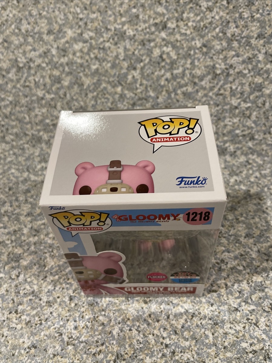 Funko Pop Animation Gloomy Bear #1218 Flocked 2022 NYCC Toy
