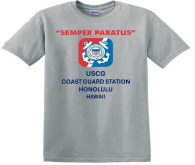 COAST GUARD STATION HONOLULU* HAWAII*SHIRTS.USCG OFFICIALLY LICENSED