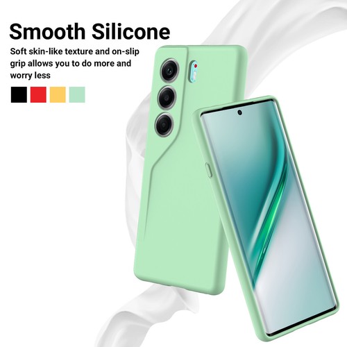 Funda protectora de silicona líquida suave de lujo para Tecno Camon 40 Pro 5G - Imagen 28 de 33