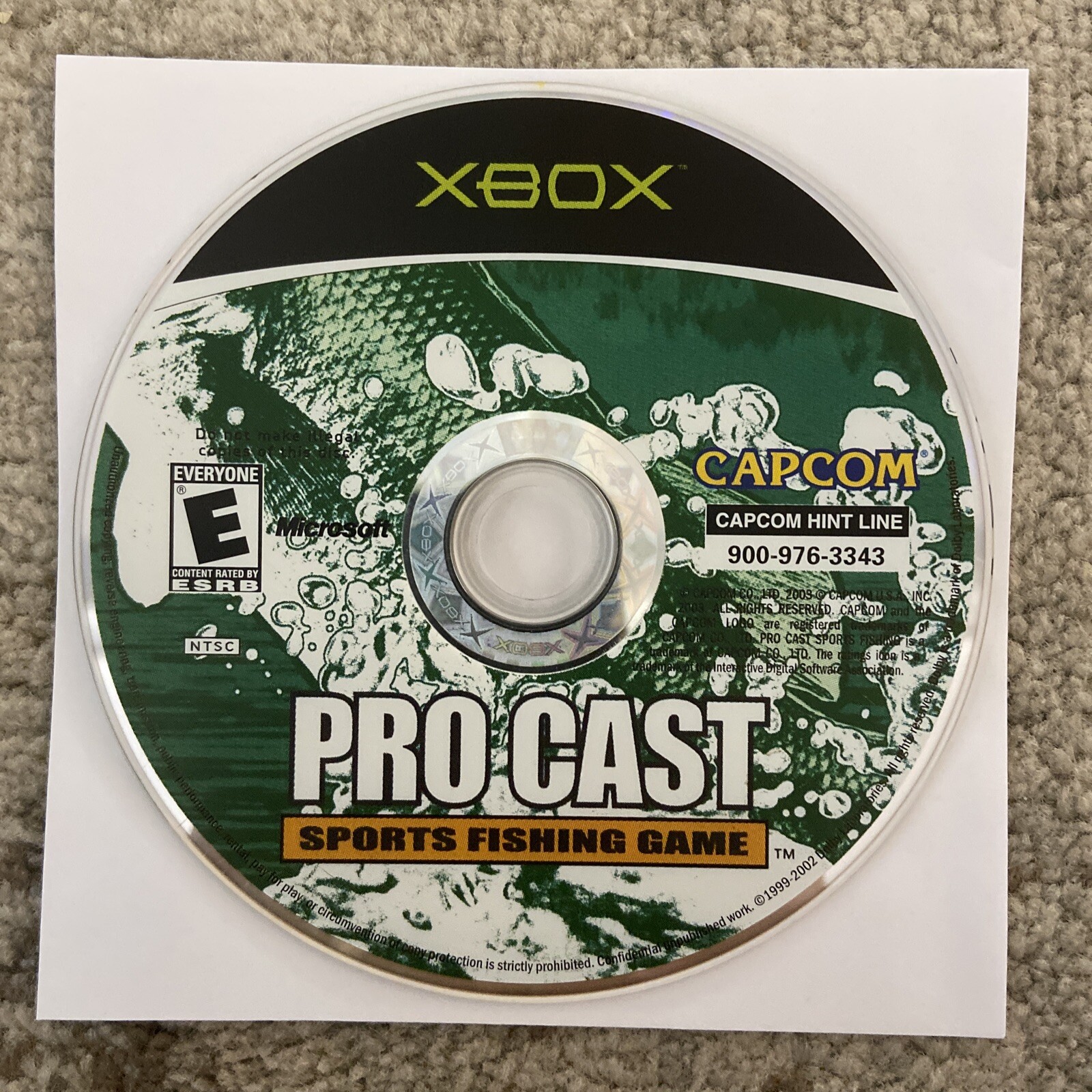 Pro Cast: Sports Fishing Game (Microsoft Xbox, 2003) for sale online | eBay