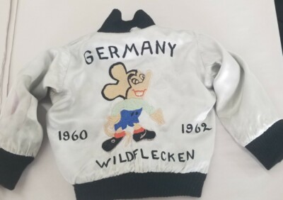 1962 Germany Souvenir Reversible Bomber Jacket Toddler SZ - US 7th