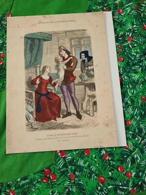 ARENAR 25 COSTUMES DE PARIS TRAVERS 1800S HAND COLORED LITHO FASHION HISTOR