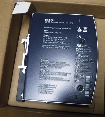PULS CD5.241 POWER SUPPLY UNINSTALLED CONDITIOIN LOT OF 2  FREE SHIPPING
