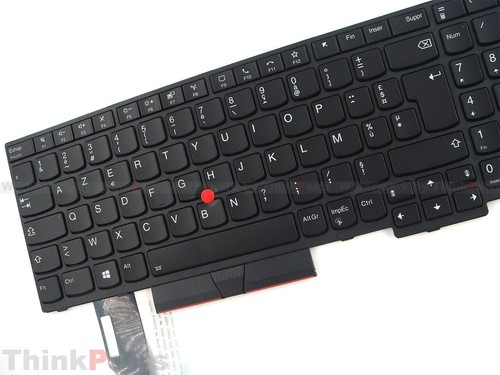 New/Orig Lenovo ThinkPad T15 P15s Gen 1 2 Keyboard French Backlit FRA 5N20V78917 - 第 3/3 張圖片