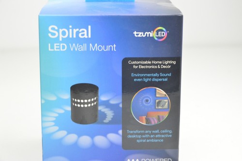 TzumiLED Spiral LED Light with Wall Mount for Bedroom Ceiling Walls & Parties - Picture 3 of 7