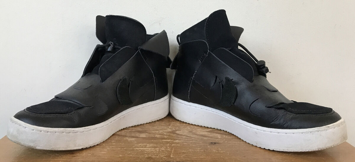 Nike Vandalized LX Anthracite BQ3611-001 Black Leather High Nike Vandalized LX Anthracite BQ3611-001 Black Leather High