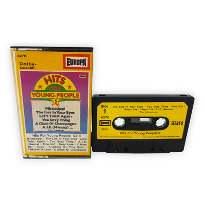 Hits for young people 5 Europa MC Kassette Tape Lana Mississippi I Went Out Baby