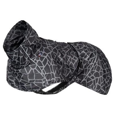 Rukka Pets Regenmantel Hayton Warm schwarz für Hunde wetterfest und bequem