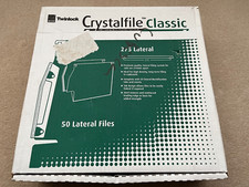 Image of REXEL Crystalfile Classic Lateral File x 50 Green - '275' - 50mm (No 71762)