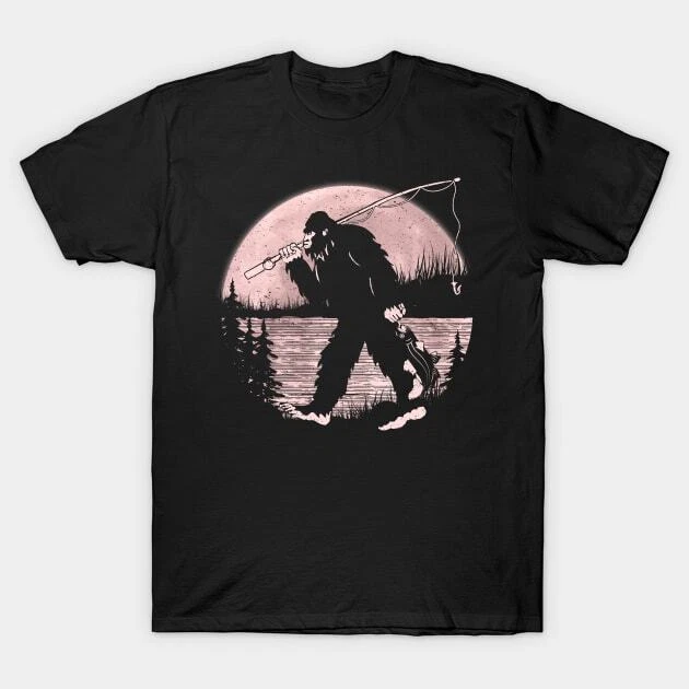 Bigfoot Fishing Made in Australia T-Shirt