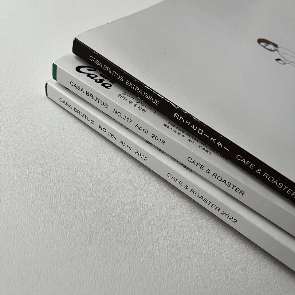 Casa BRUTUS magazine CAFE & ROASTER Book Magazine coffee Set of 3 Japan Used - Image 4 of 4