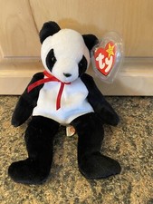 Ty Beanie Babies Panda Bear “Fortune” DOB 12/6/1997 New With Tags