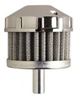 Chrome Crankcase Breather Vent Filter for Harley, Choppers & Customs