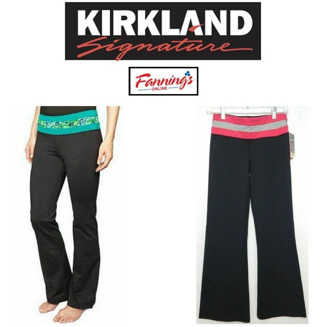 Kirkland Signature Womens Reversible Active Yoga Pant & Capri's VARIETY