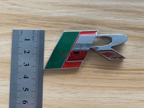 SUPERCHARGED R TRUNK BOOT WING BADGE EMBLEM NEW FOR JAGUAR XF XFR XK XKR OEM - Picture 6 of 6