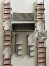 Playmobil Feuerwehr Zubehör Mega Set Dachaufbau mit vierteiliger Steckleiter 2.1