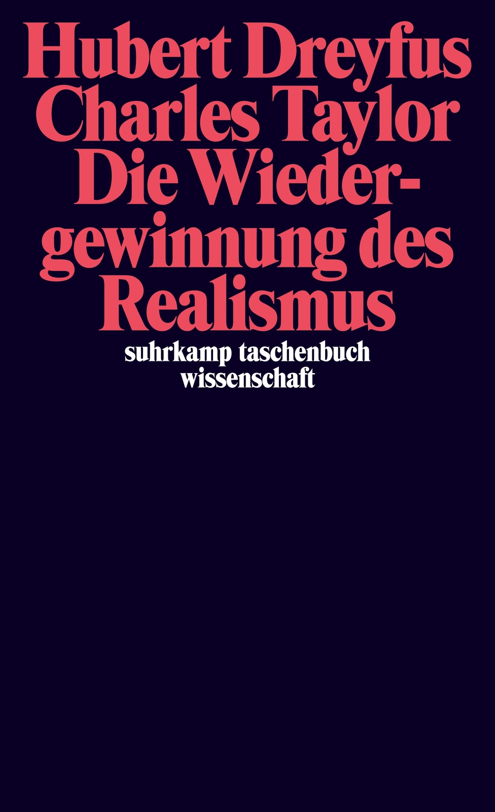 Die Wiedergewinnung Des Realismus, Hubert Dreyfus