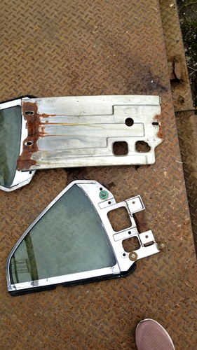 1967 1968 Mercury Cougar Quarter Glass. Left & Right. Used Ad# 8994 - Video 1 of 1