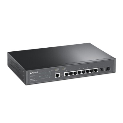 TP-Link TL-SG3210 8-Port Gigabit L2+ Managed Switch 2x SFP, Schwarz, RJ45, NEU
