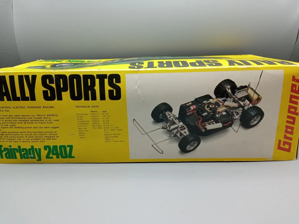 Graupner RC Buggy Racing Auto Rarität Rally Sports Konvolut mit Ersatzteilen - Bild 3 von 4