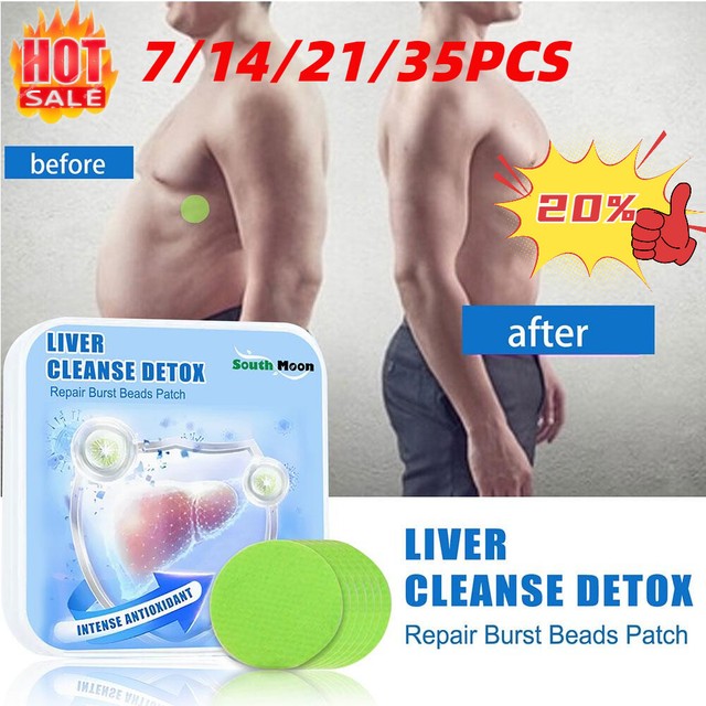 7-35PCS Intense Antioxidant Liver Cleanse Detox & Repair Burst Beads Patch 7-35PCS Intense Antioxidant Liver Cleanse Detox & Repair Burst Beads Patch