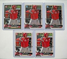 2018 Bowman Gavin LaValley Rookie Card Lot (5 Cards, 2 Chrome, 1 Camo) BCP