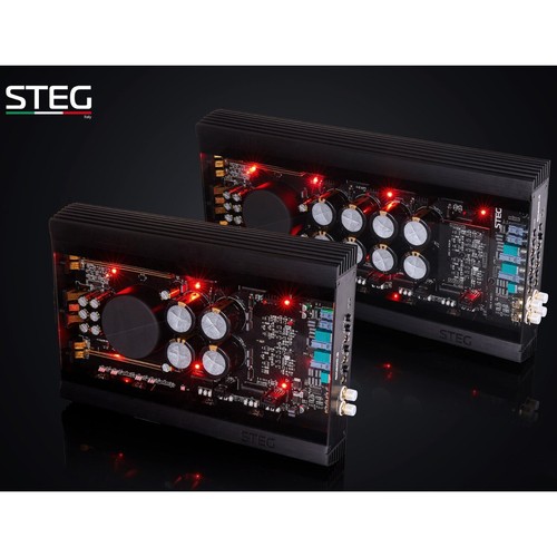 STEG QK 200.2 600W RMS Class AB 2CH Premium Amplifier CarHifi - Picture 5 of 5