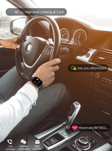Quality Smart Watch Fitness Tracker OEM Blood Pressure Smart Watch DT35 Step Cou - Picture 7 of 29