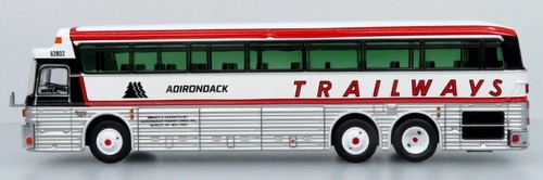 1969 Eagle Model 05 Coach: Adirondack Trailways 1:87 (HO) Diecast Model Bus - Picture 4 of 6