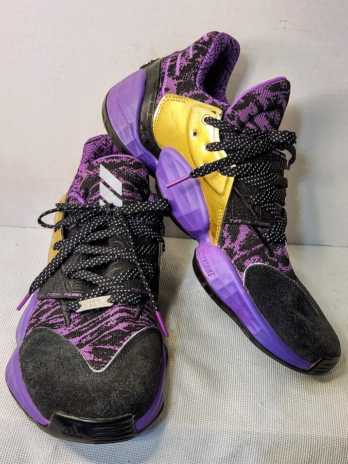 Adidas HARDEN Vol 4 Star Wars LightSaber Mens Sz9 Purple