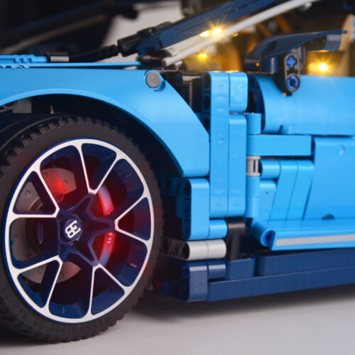 Upgraded Version LED Lighting Kit For LEGOs Technic Bugatti Chiron 42083 Set - Picture 4 of 10