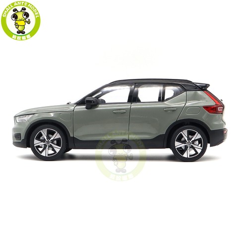 1/18 Volvo XC40 Recharge Electric Car Green Diecast Model Toy Car Friends Gifts - Picture 2 of 15