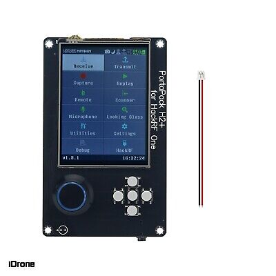 PortaPack H2 For HackRF One SDR +0.5ppm TCXO +1500mAh PortaPack H2 For HackRF One SDR +0.5ppm TCXO +1500mAh