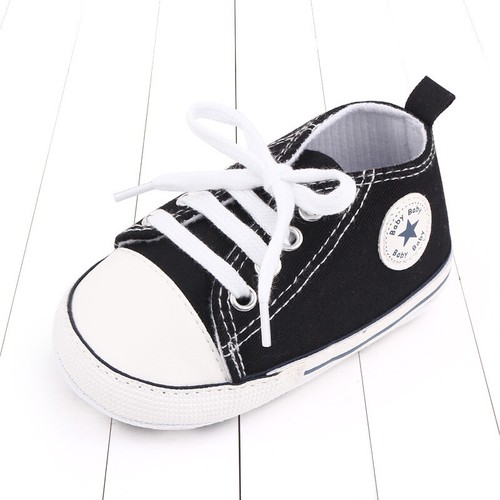 Jungen Baby Mädchen Crib Sneaker Schuhe Krabbelschuhe Turnschuhe Lauflernschuhe - Bild 7 von 58