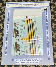 TRANS WESTERN EXPRESS 48 'TRAILERS & CONTAINERS  Microscale HO SCALE MC-4163